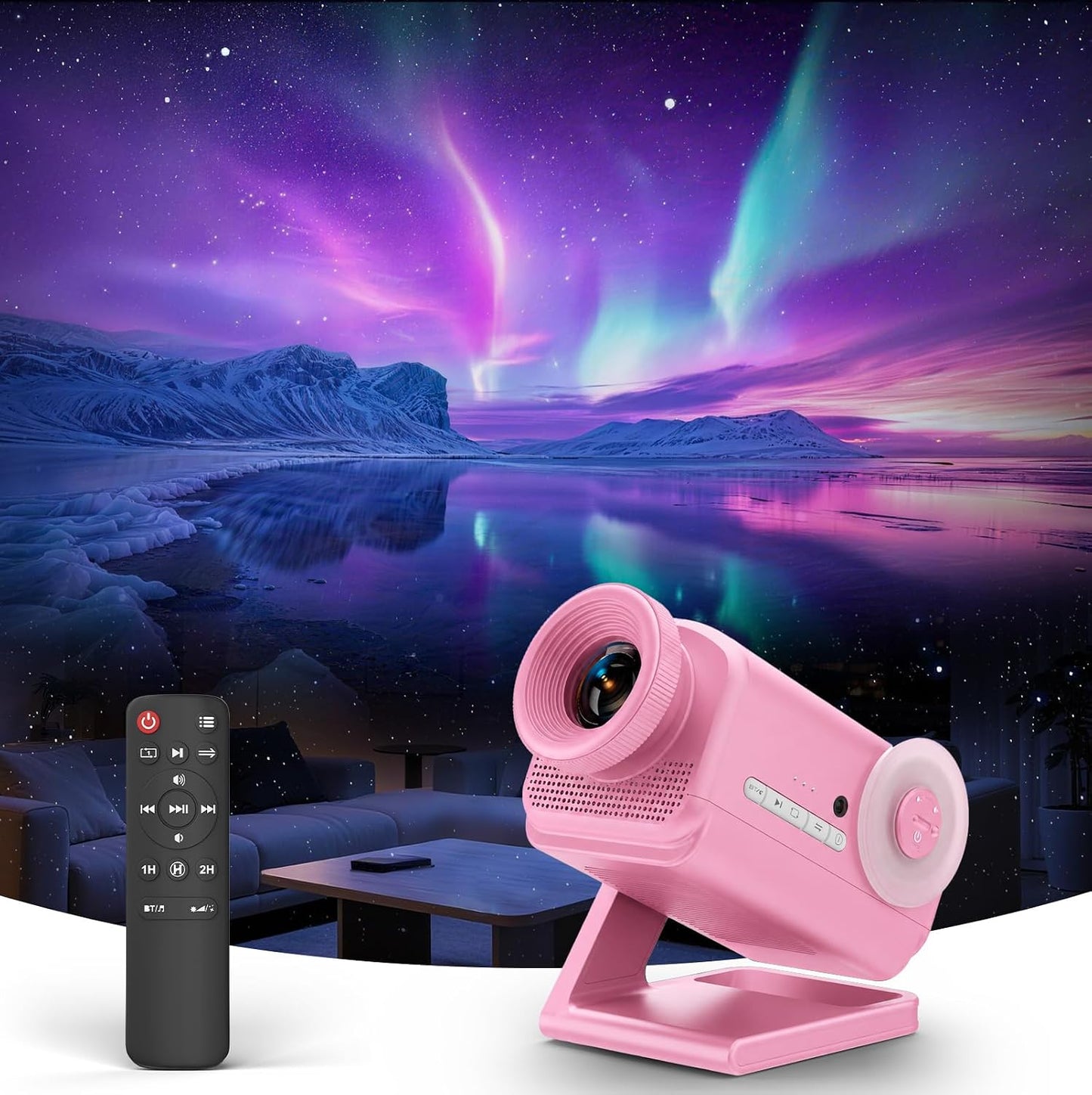Rossetta Proyector 3D, proyector de galaxia 3D HD de 60 temas con a...