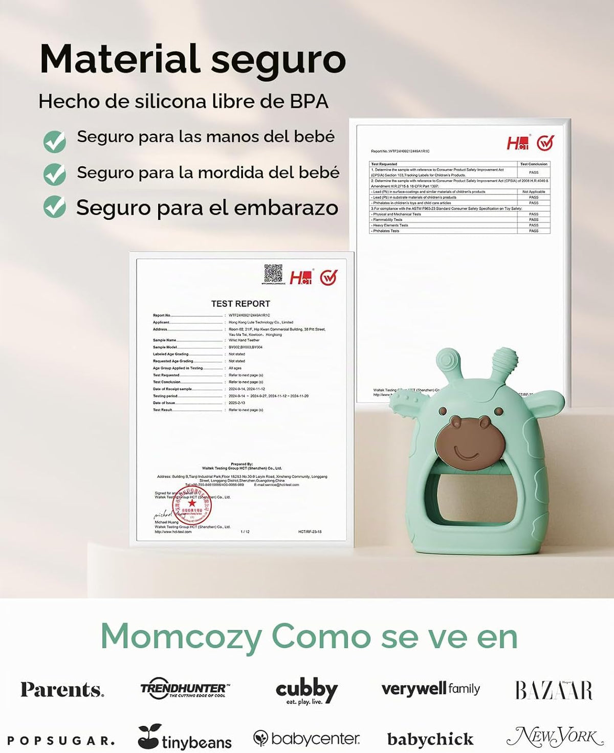 Momcozy Kit Bebé Glow, Kit Esencial para Baby Shower y Registro par...