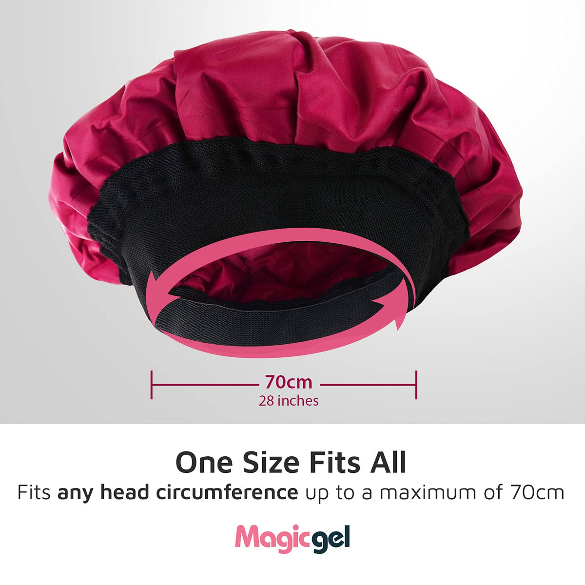 Magic Gel Gorro térmico de alta calidad para acondicionar profundam...