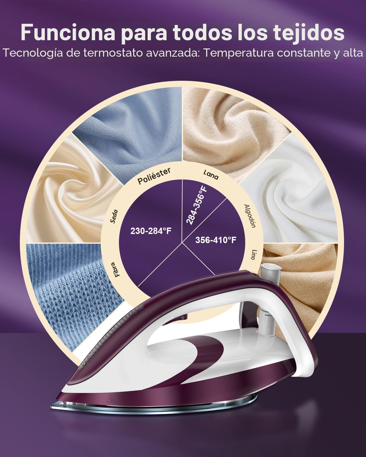 Martisan Plancha generadora de vapor para ropa, estación de vapor L...