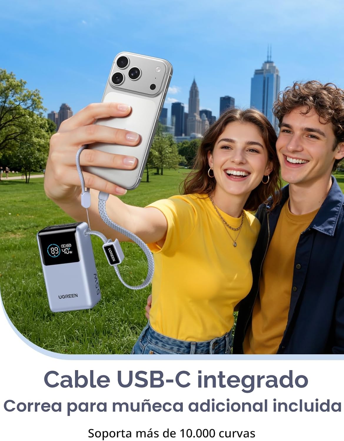 UGREEN Nexode Pro 10000mAh 45W Mini banco de energía para iPhone 17...