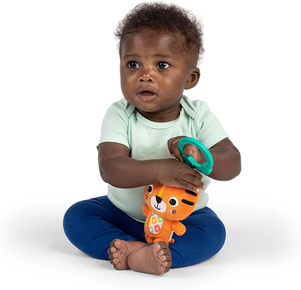 Bright Starts Jingle Joy - Juguete de alcance y sonajero para coche...