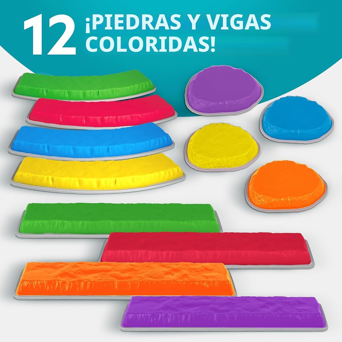 Juego de Piedras de Equilibrio y Vigas de Equilibrio de National Ge...