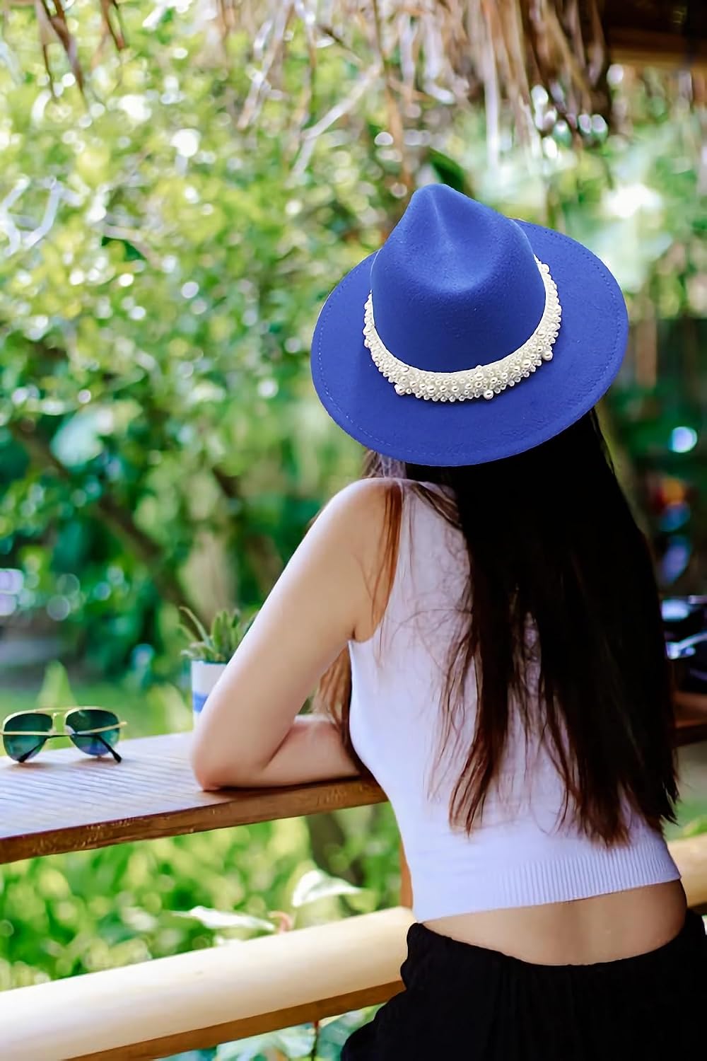 Sombreros de fieltro de Panamá, sombrero de vestir clásico de ala a...