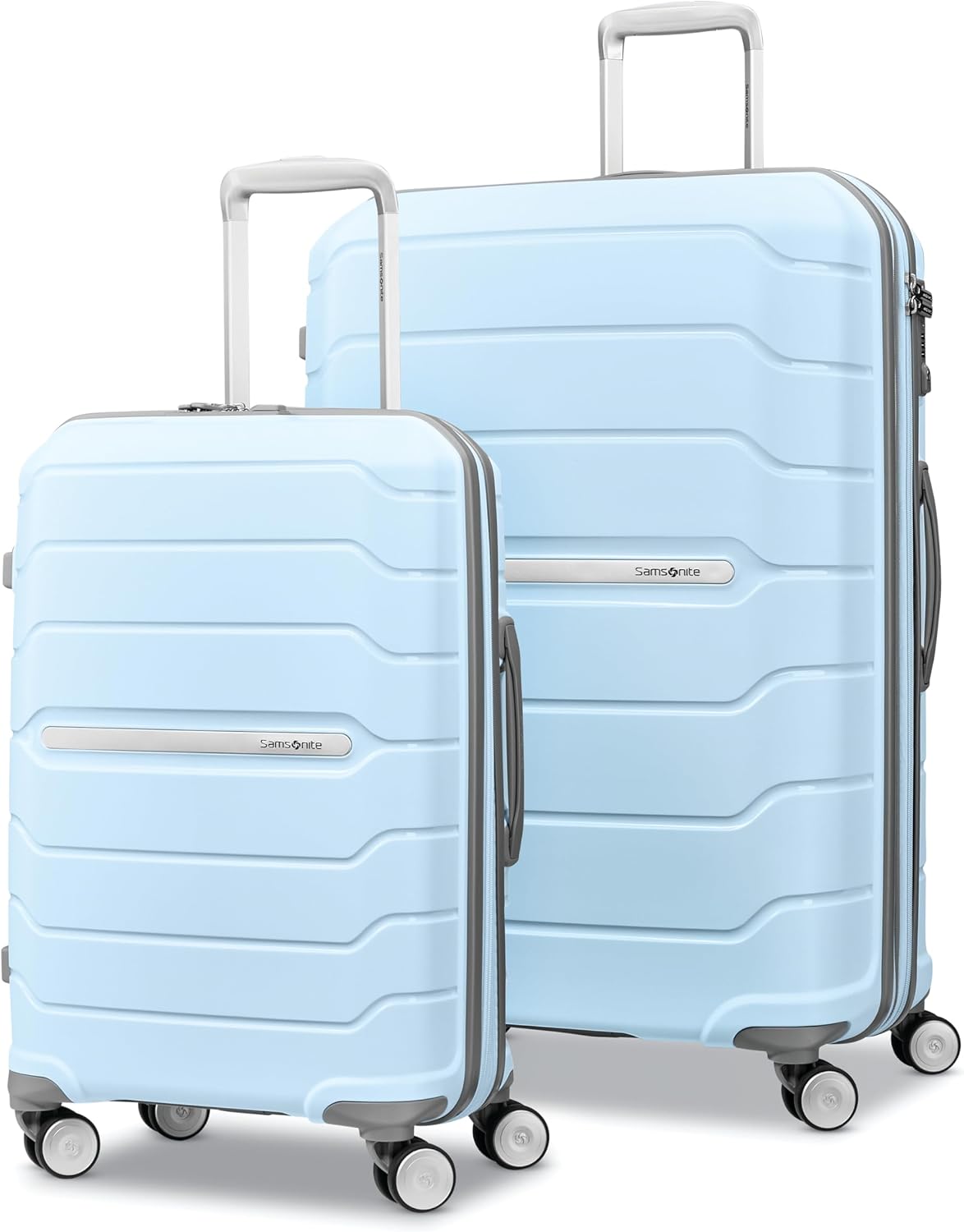 Samsonite Freeform Hardside expandible con ruedas giratorias dobles...