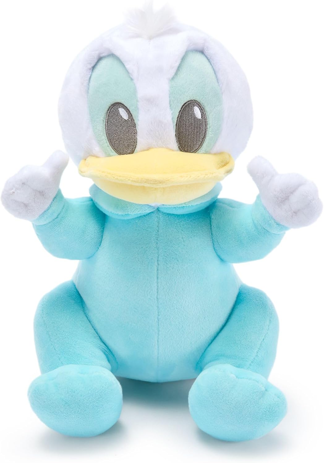 Disney Store Peluche oficial del pato Donald con bolsa para manta,...