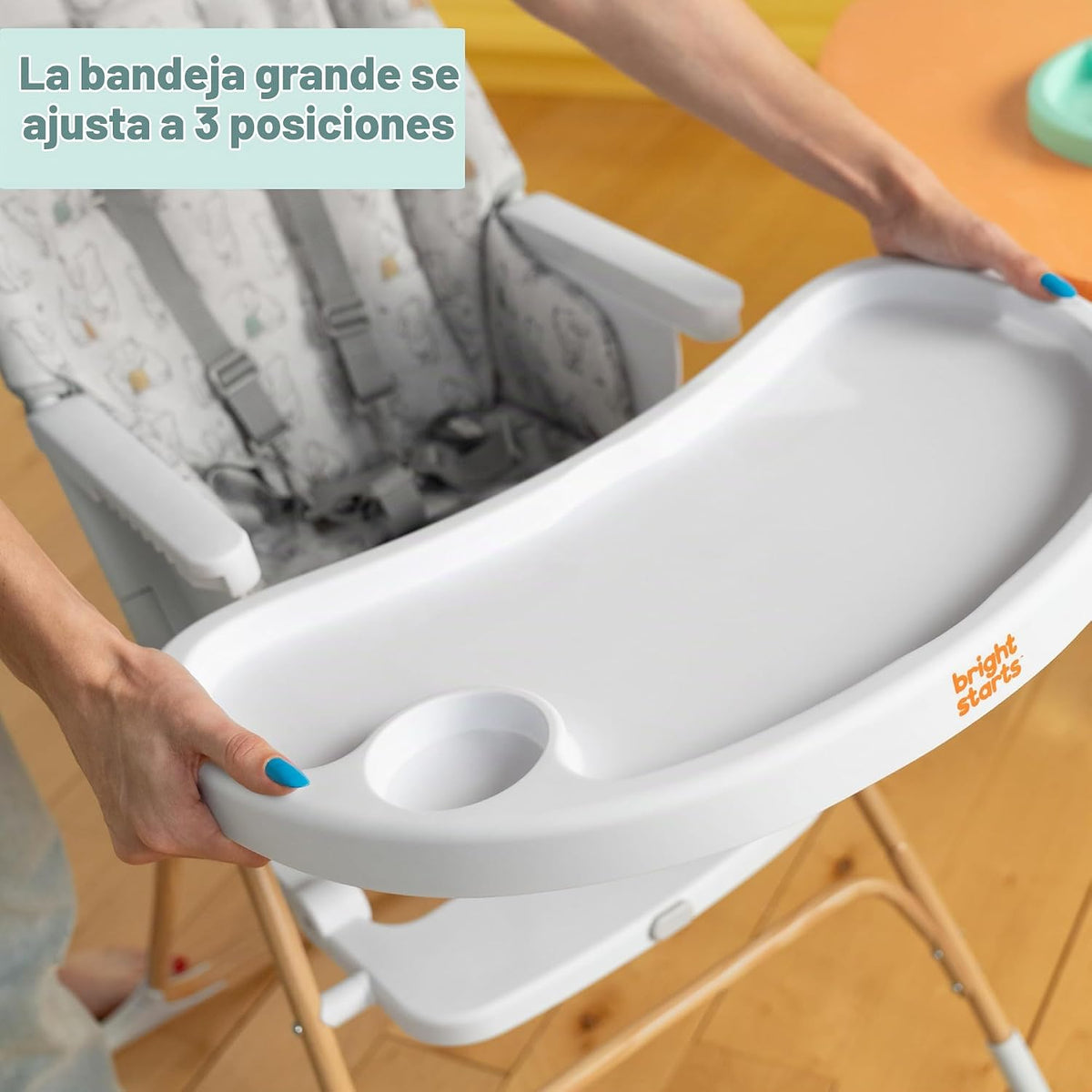 Bright Starts Disney Baby Winnie The Pooh - Silla alta plegable com...
