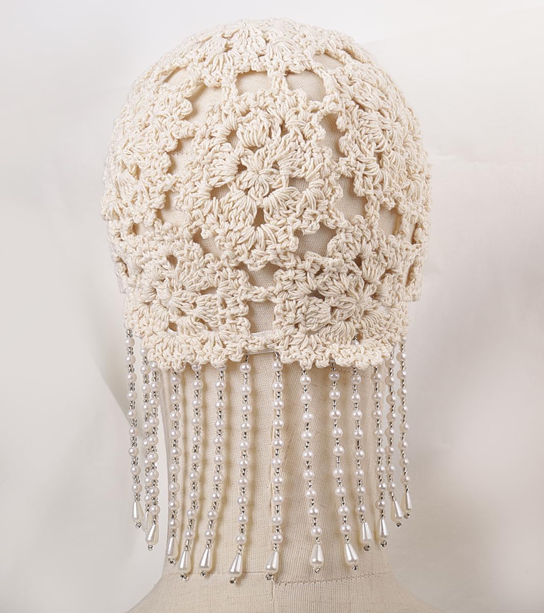 LisLic Gorro holgado de ganchillo para mujer, bonito gorro de punto...