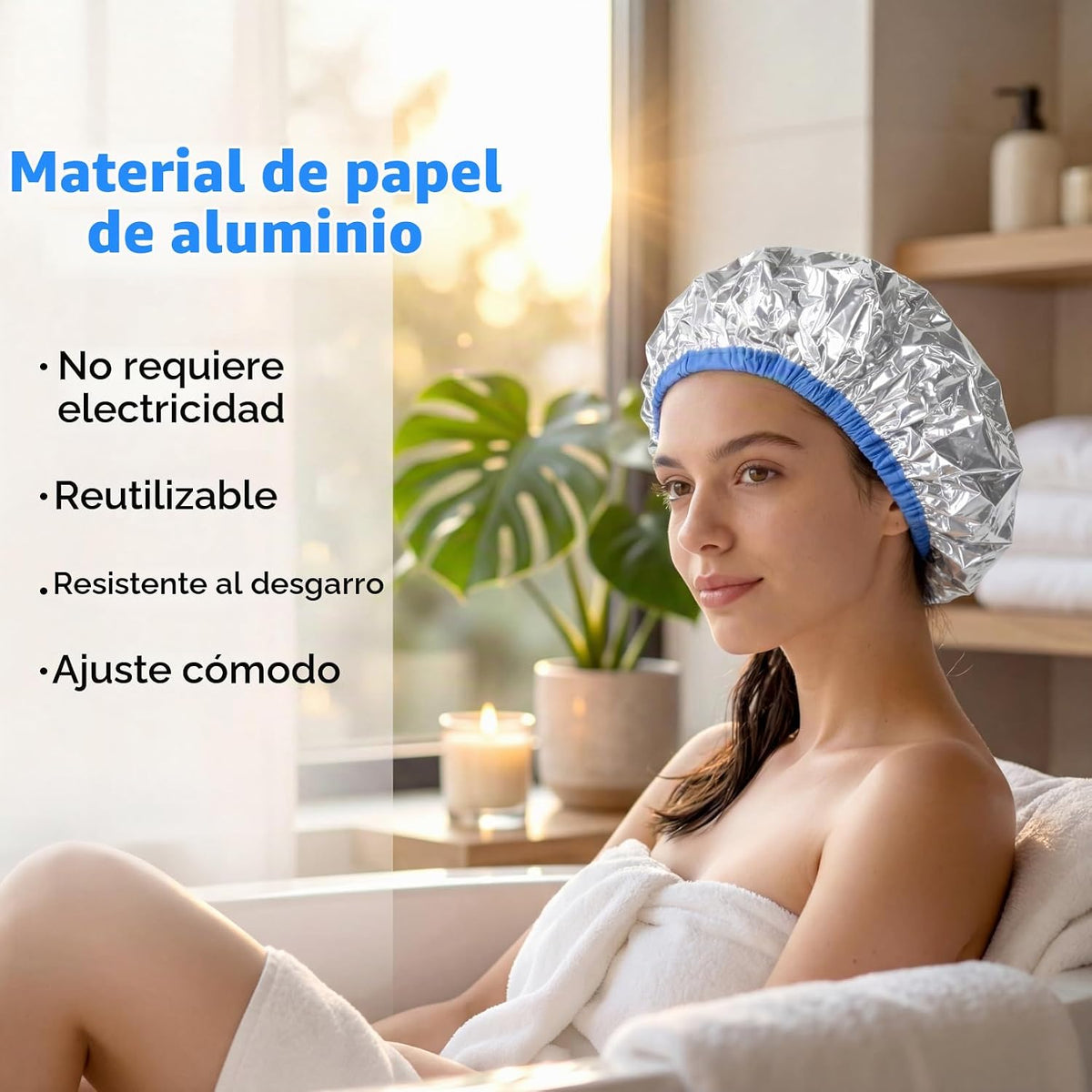 RAEQHO - Gorro térmico para acondicionamiento profundo, 4 piezas re...