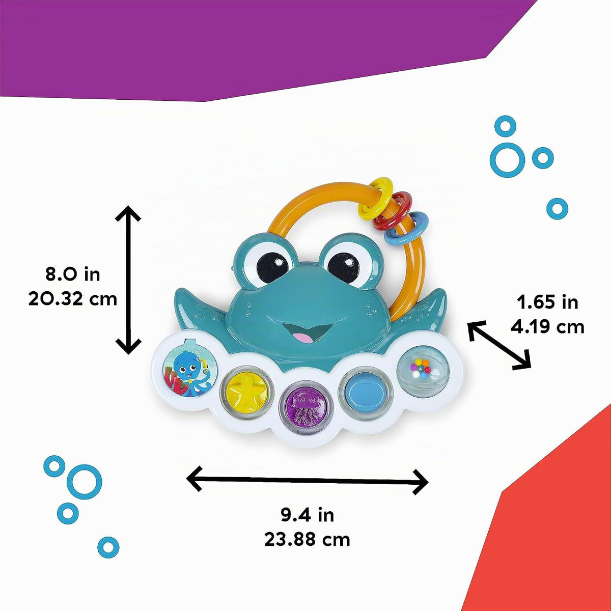 Baby Einstein Ocean Explorers Neptune's Busy Bubbles - Juguete...