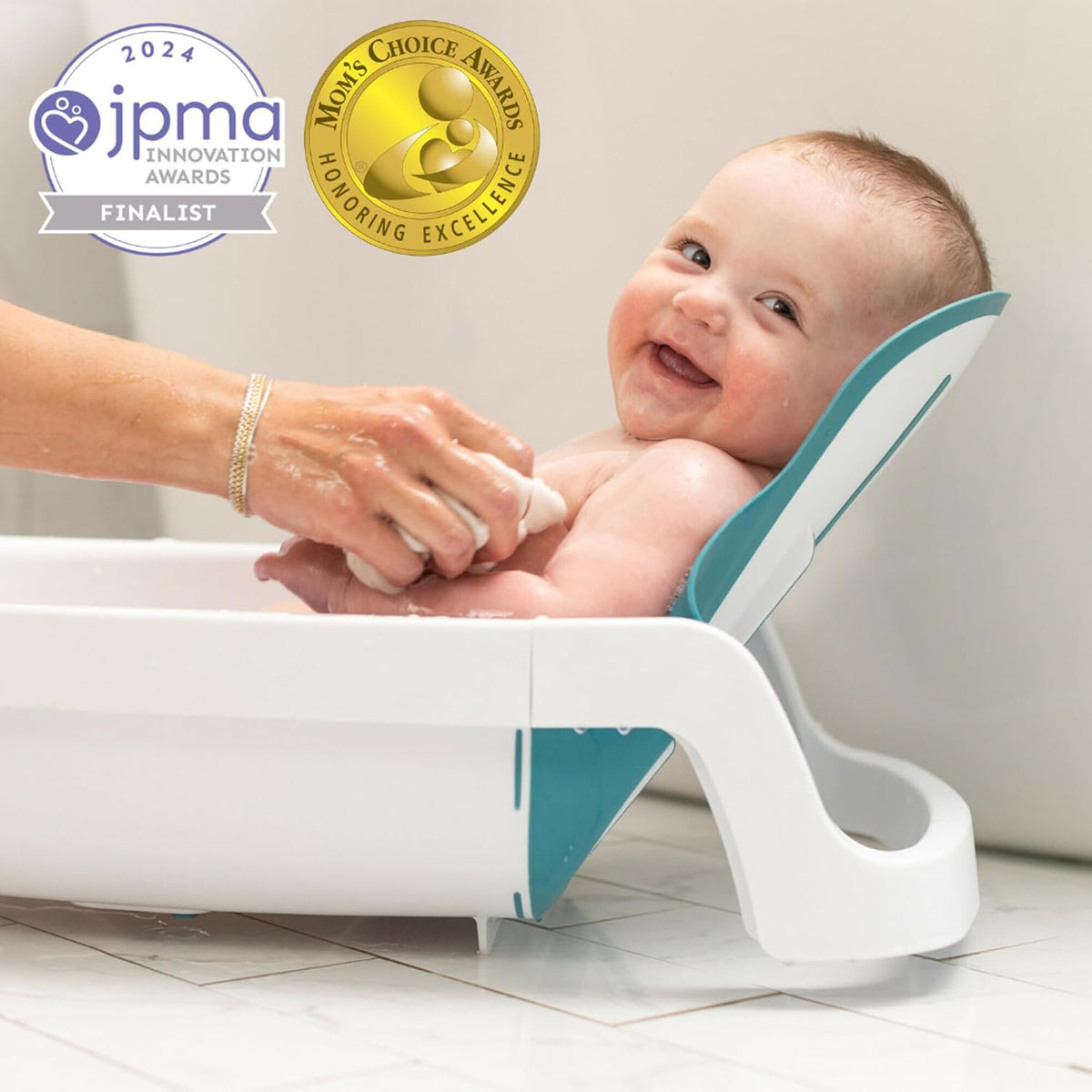 The First Years Bañera de bebé reclinable 4 en 1 - Reclinación ajus...