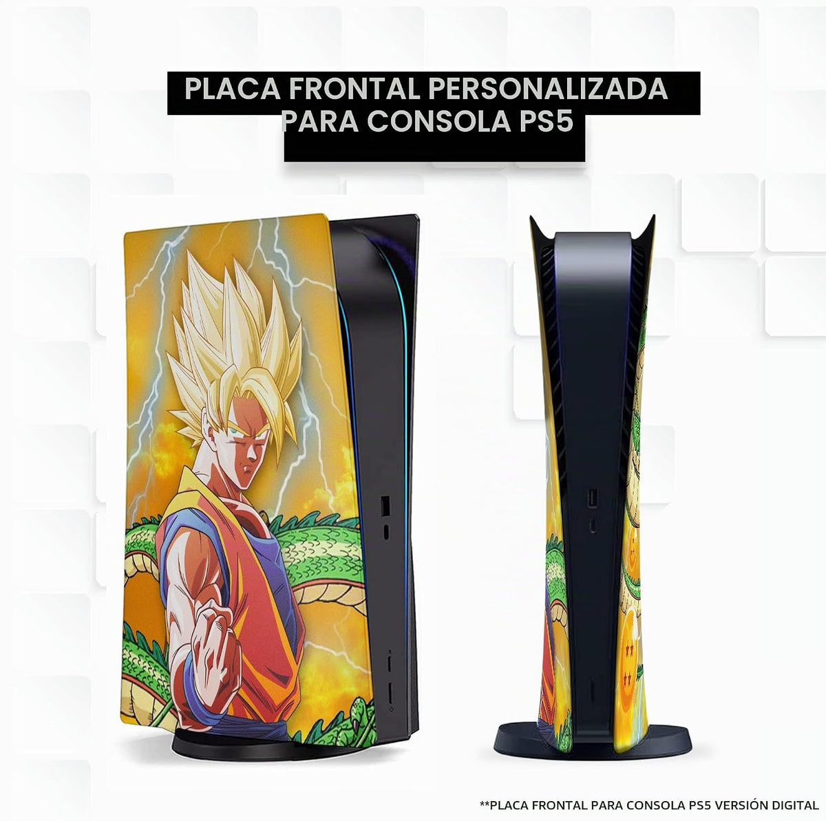 Placa frontal personalizada para consola BCB Compatible con consola...