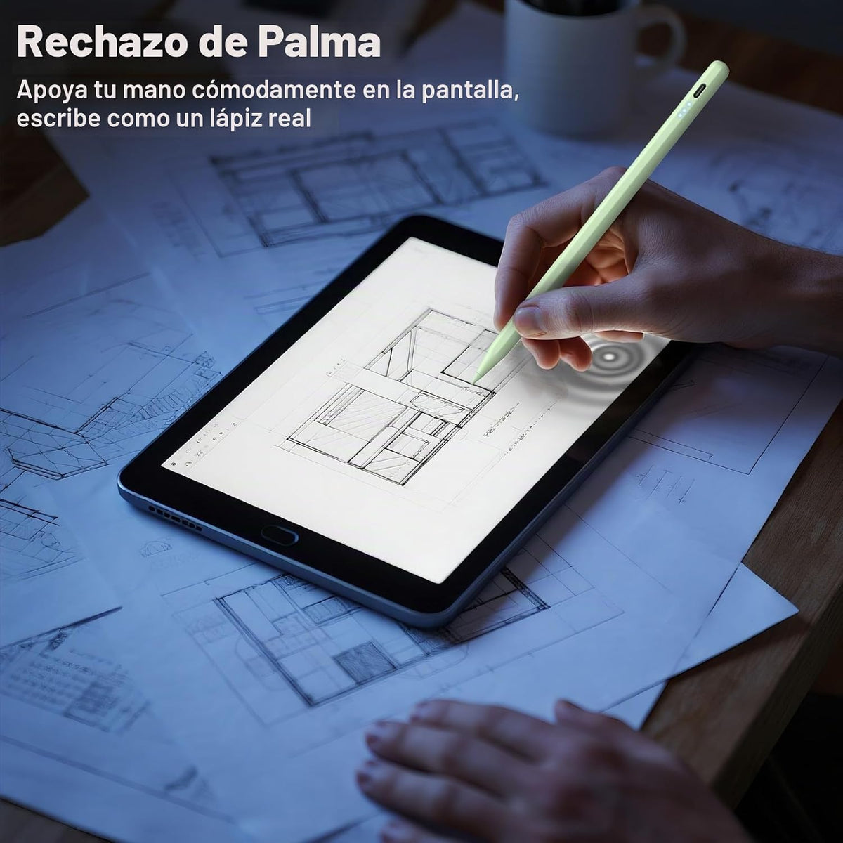 Lápiz óptico para iPad, carga rápida de 13 minutos para Apple iPad...