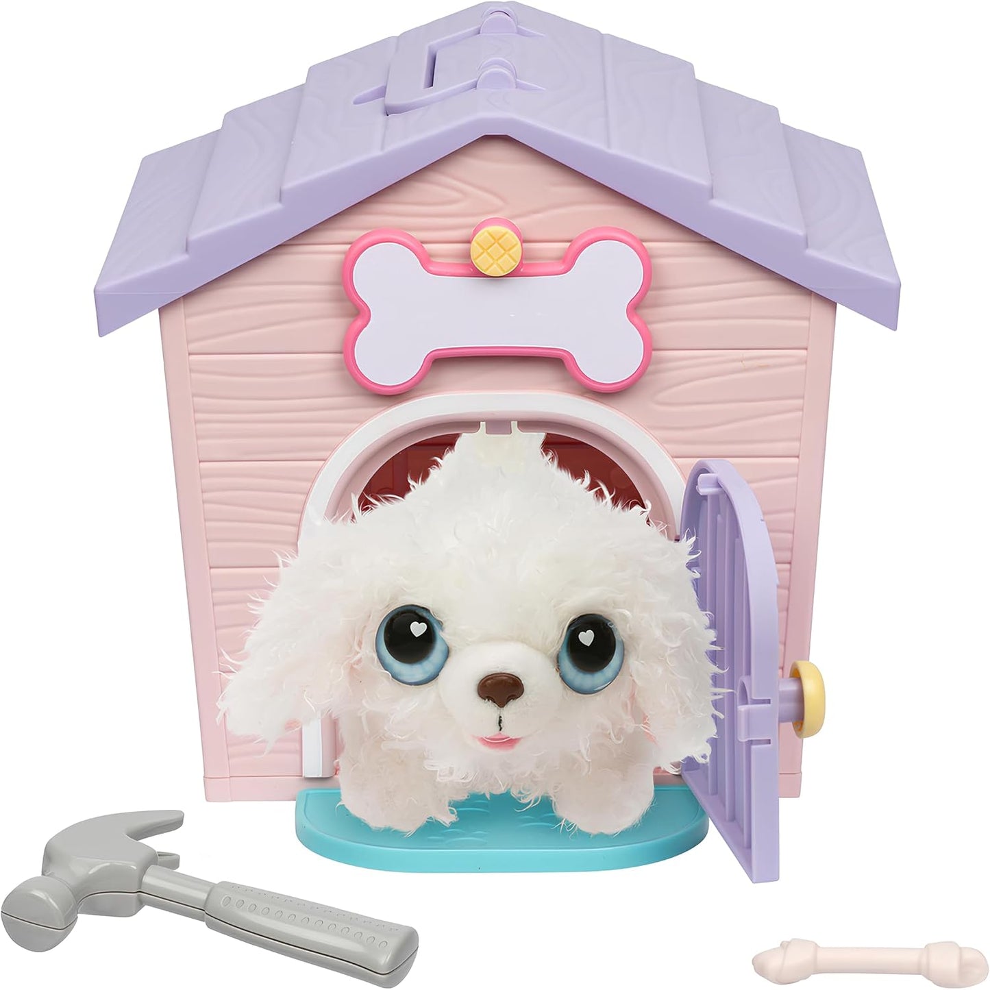 Little Live Pets Mi casa de mi cachorro Mini Set de juego, Rosa, Pe...