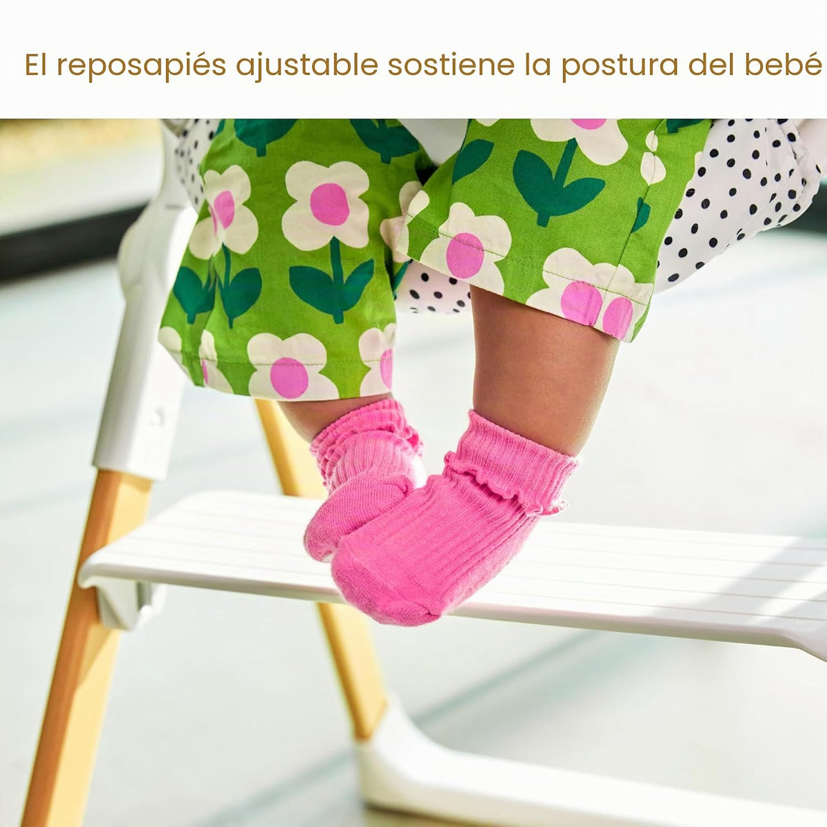 Munchkin Float - Silla alta para bebés y niños pequeños, plegable p...