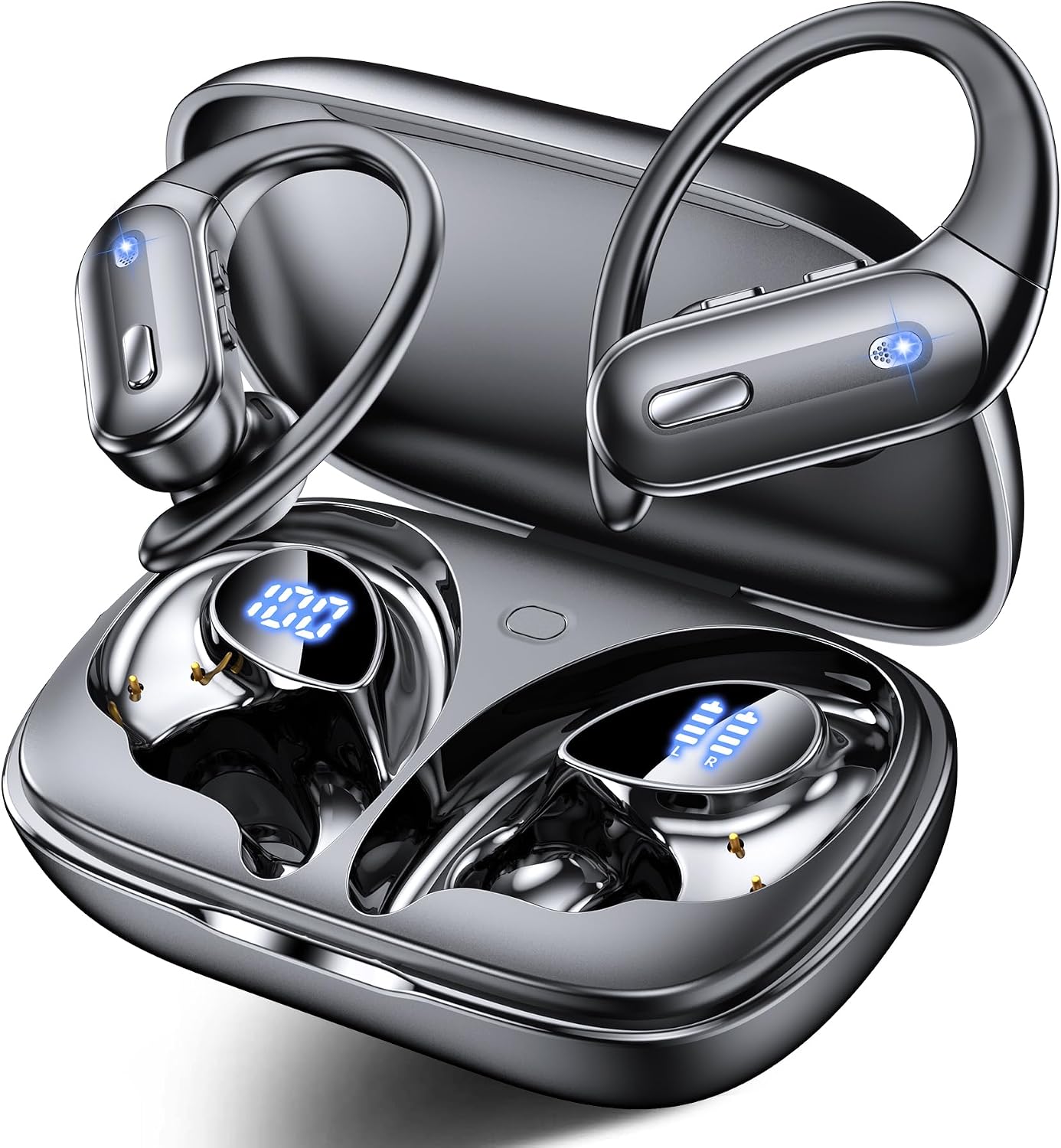 Auriculares inalámbricos con cancelación activa de ruido, auricular...