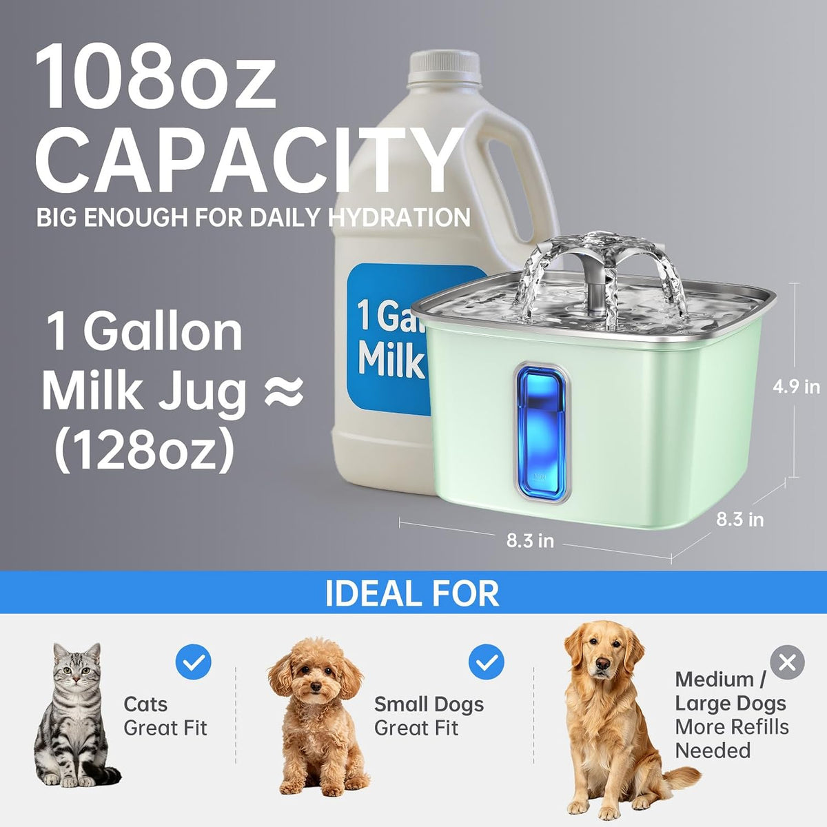 Veken - Ganador del Premio a la Innovación, Fuente de Agua para Gat...