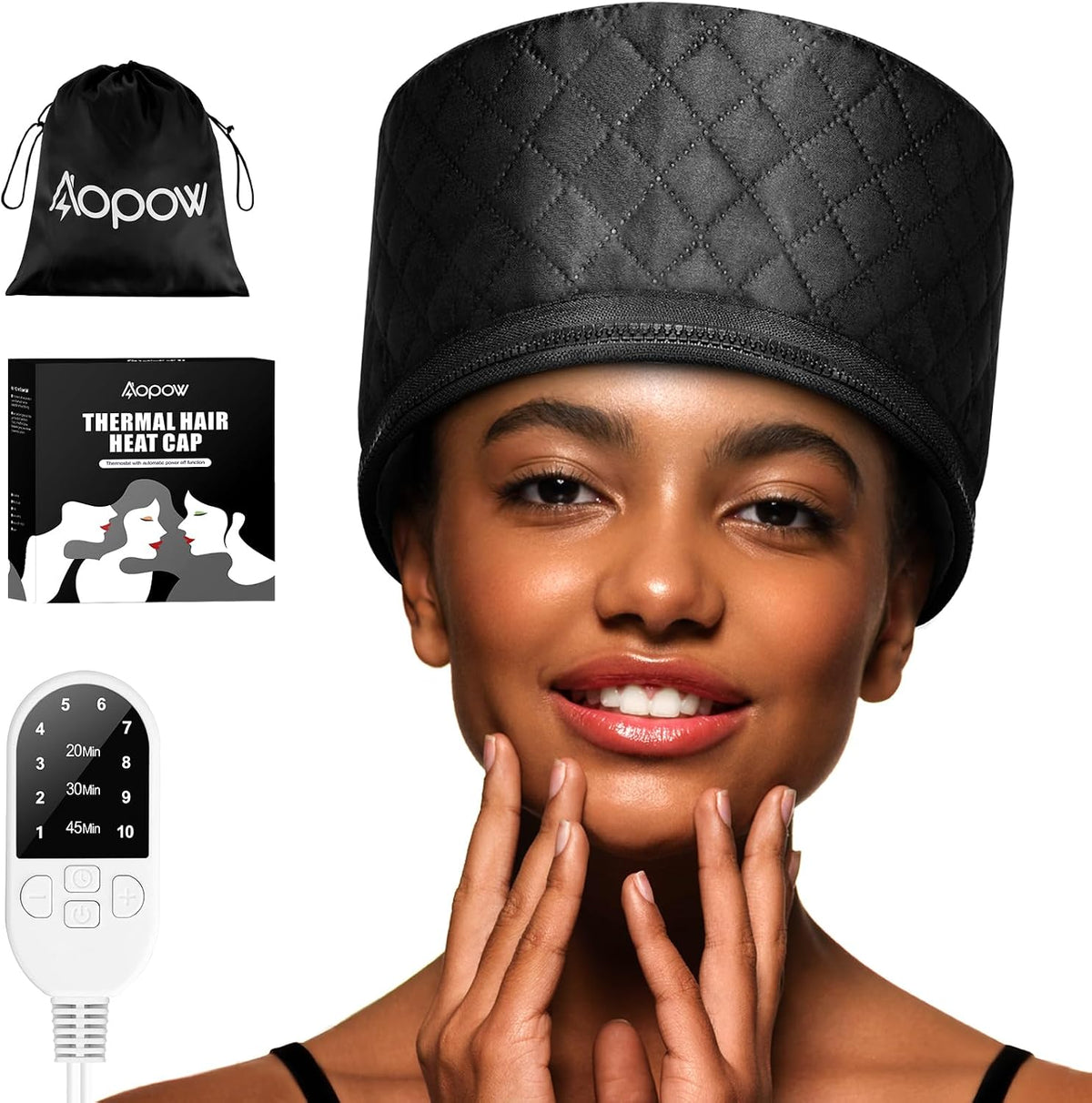 Gorra térmica para acondicionamiento profundo: 10 niveles, se calie...