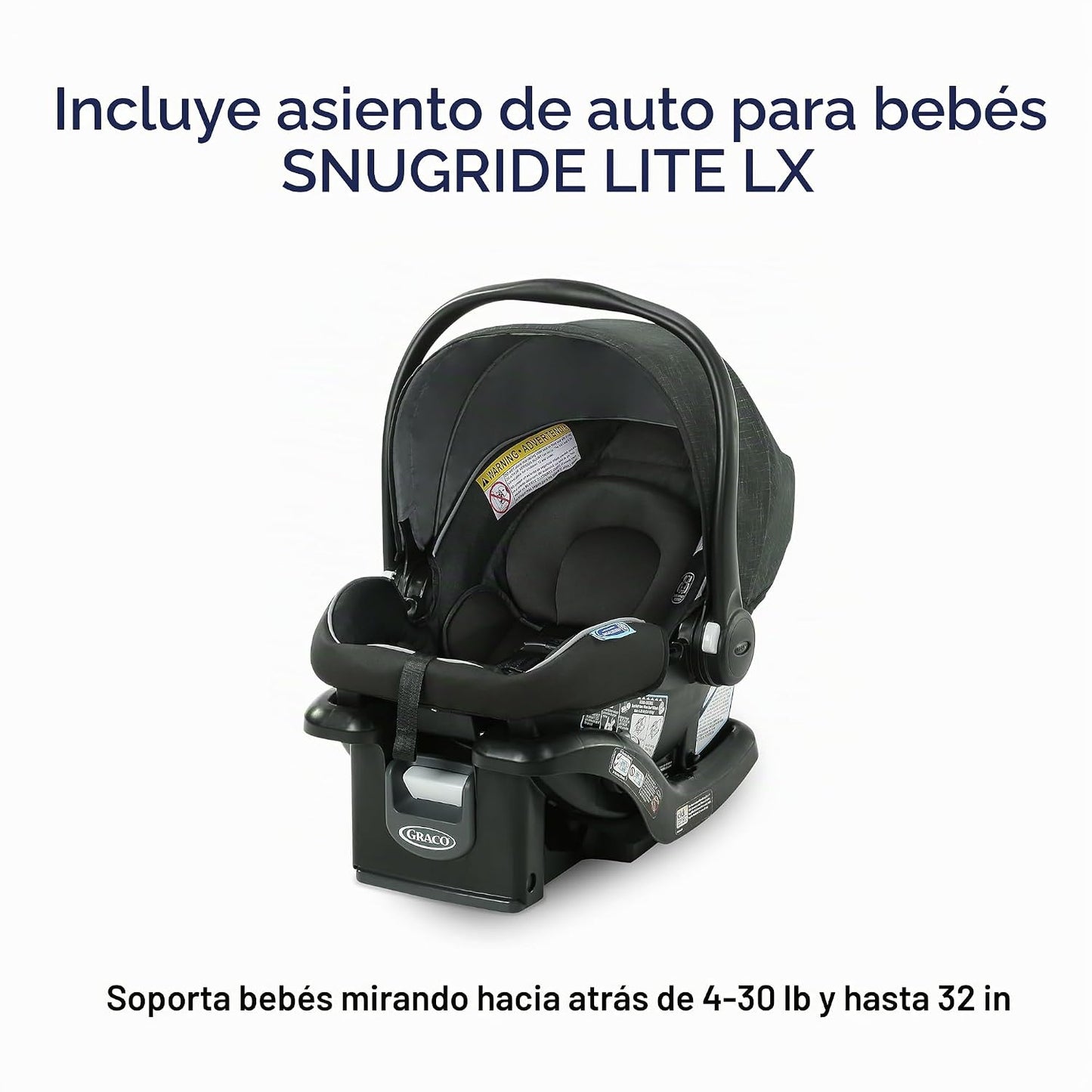 Graco Modos 3 Lite DLX Sistema de viaje, West Point