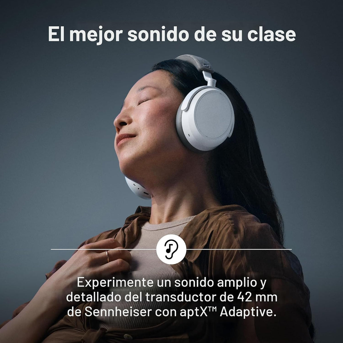 Sennheiser MOMENTUM 4 Wireless - Auriculares inalámbricos con cance...