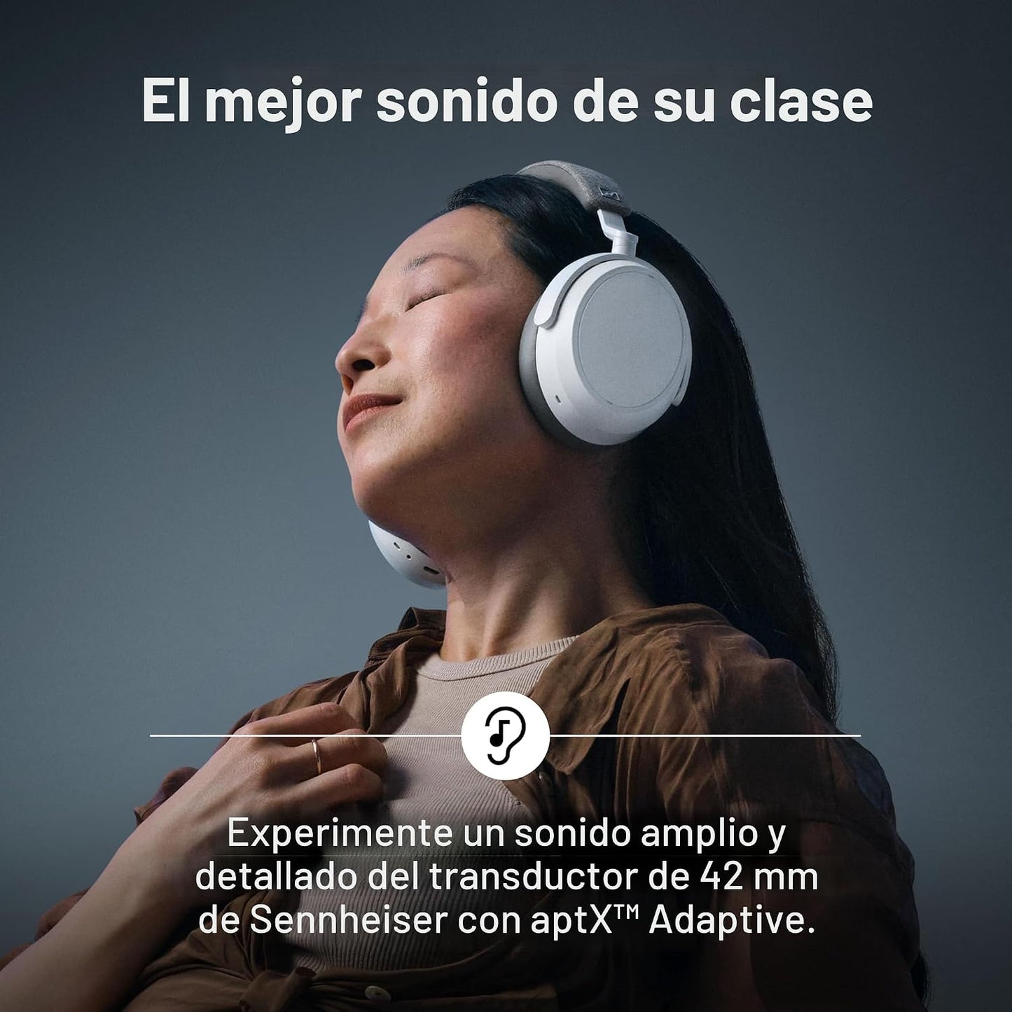 Sennheiser Momentum 4 - Auriculares inalámbricos, ANC, batería de 6...