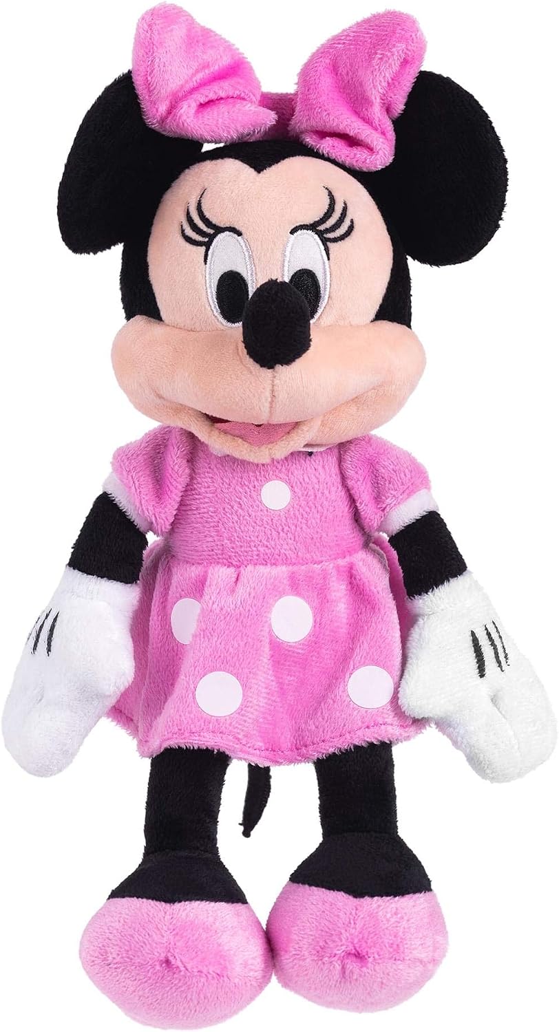 Minnie Disney Peluche Rosa de Frijoles de 11 Pulgadas