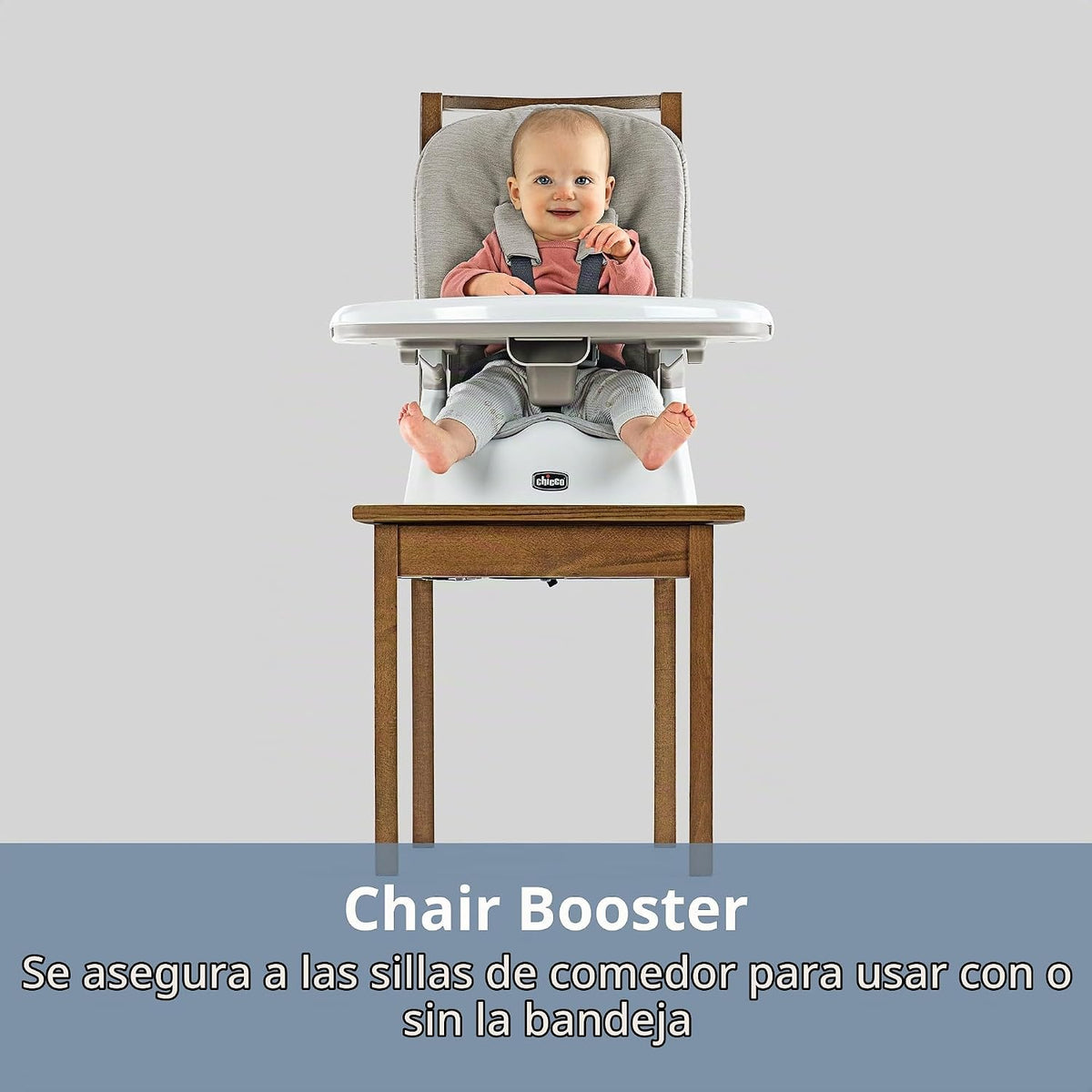 Chicco Stack Hi-Lo - Silla alta convertible multiusos 6 en 1, recli...