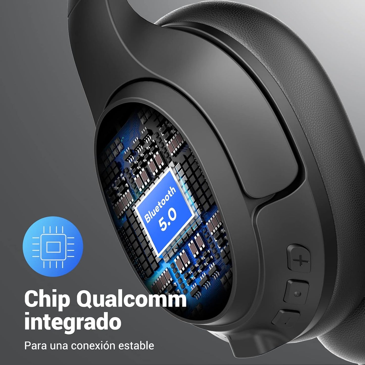 Auriculares Bluetooth para PC, auriculares inalámbricos para comput...