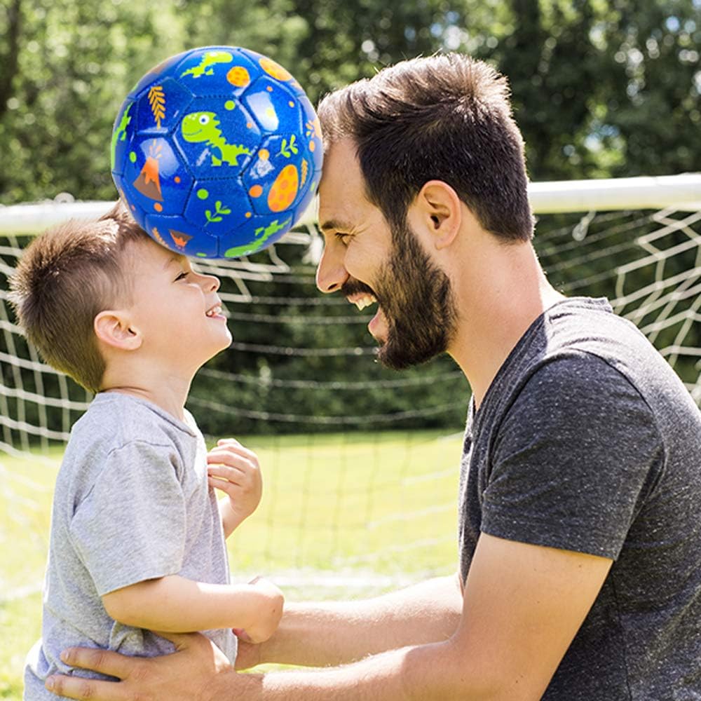 Balón de fútbol U&C Planet tamaño 2, 3, 4 para niños pequeños y jóv...