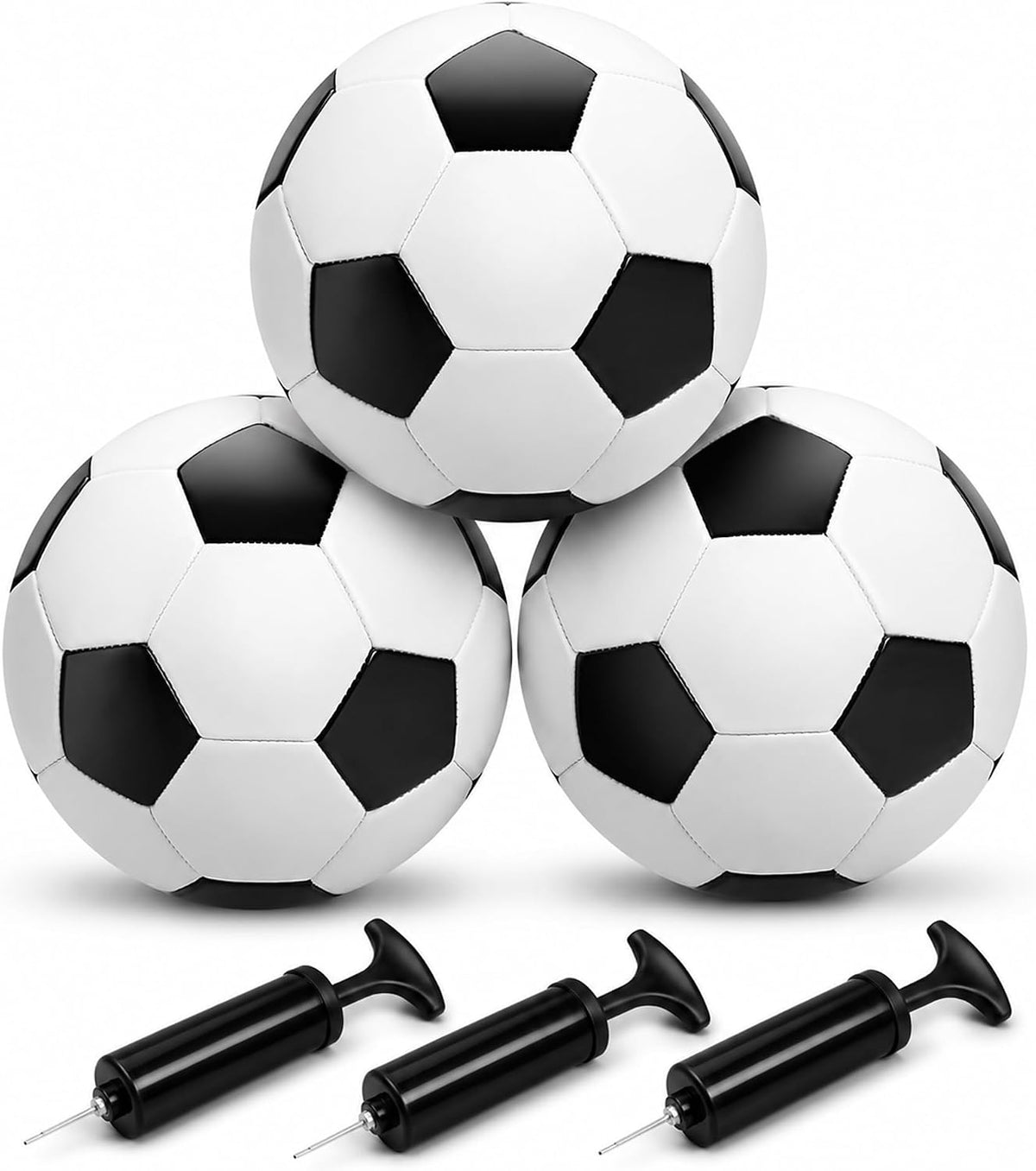 Balón de fútbol de tamaño 2\/3\/4\/5 con bomba y bolsa, pelota desi...