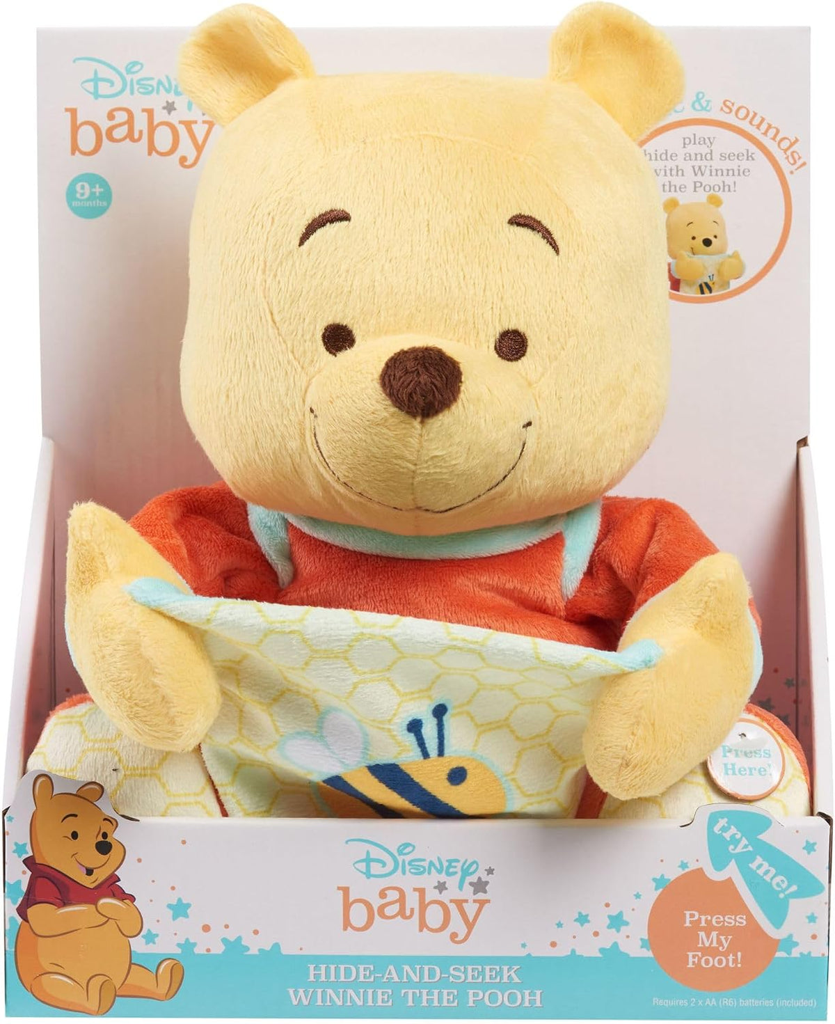 Disney Bebé Escondite Winnie the Pooh - Peluche interactivo | Regal...