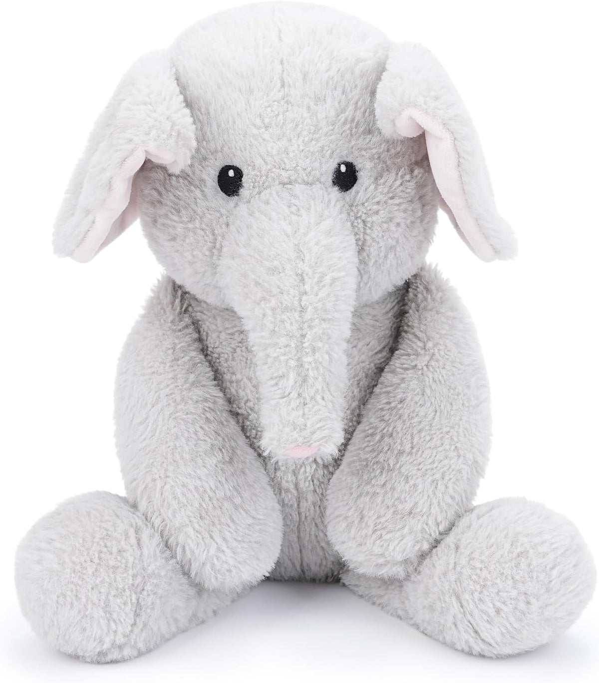 WEIGEDU - Oso de peluche de elefante | Ojos bordados, orejas rosada...