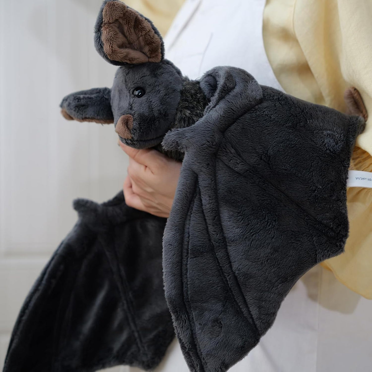 Enivtfz Muñecos de peluche grandes de murciélago, muñecas de murcié...