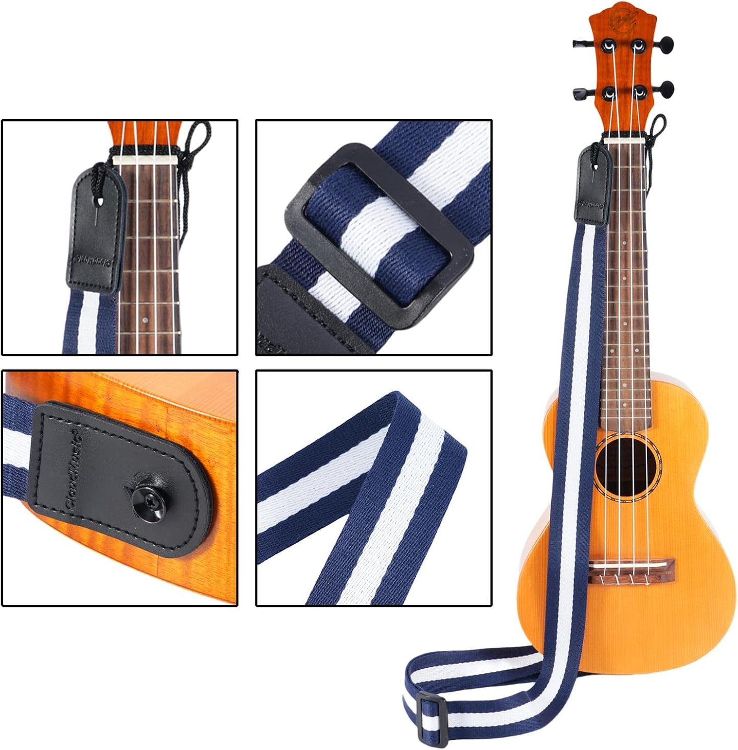 CLOUDMUSIC Tenor Concierto Soprano Barítono Ukelele Correa Coloful...