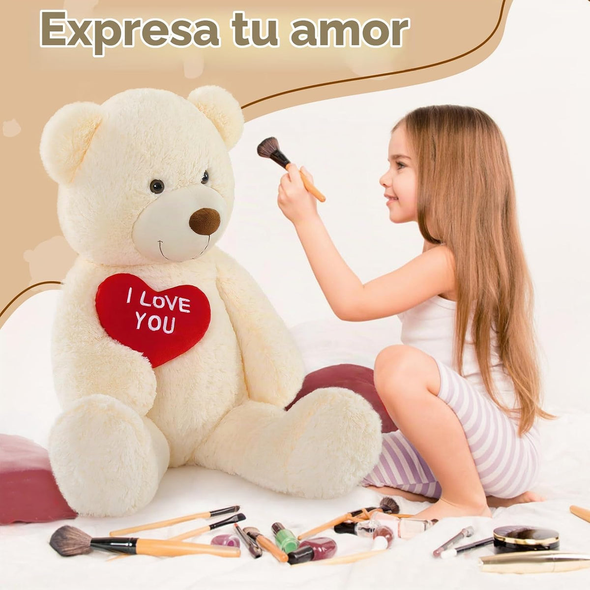 MaoGoLan Oso de Peluche Grande de Peluche, Suave y Tierno Oso de Pe...