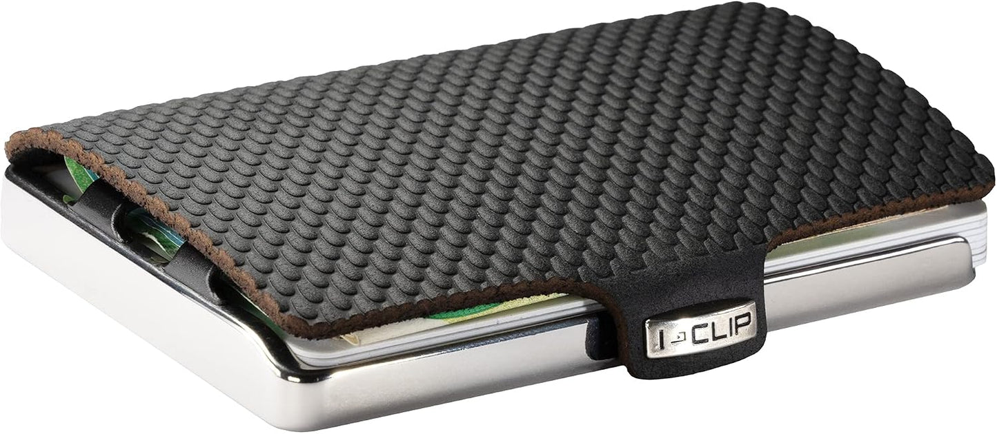 I-CLIP Acero inoxidable con clip intercambiable - Cartera delgada -...