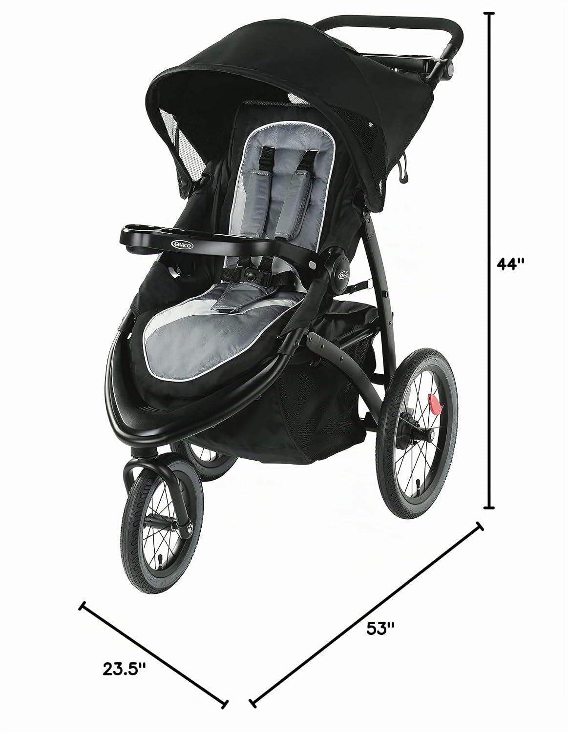 Graco FastAction Jogger LX Carriola - Conducción, Plegable con una...