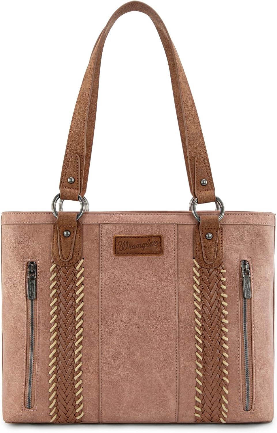 Montana West Wrangler Bolso de mano para mujer con múltiples bolsil...