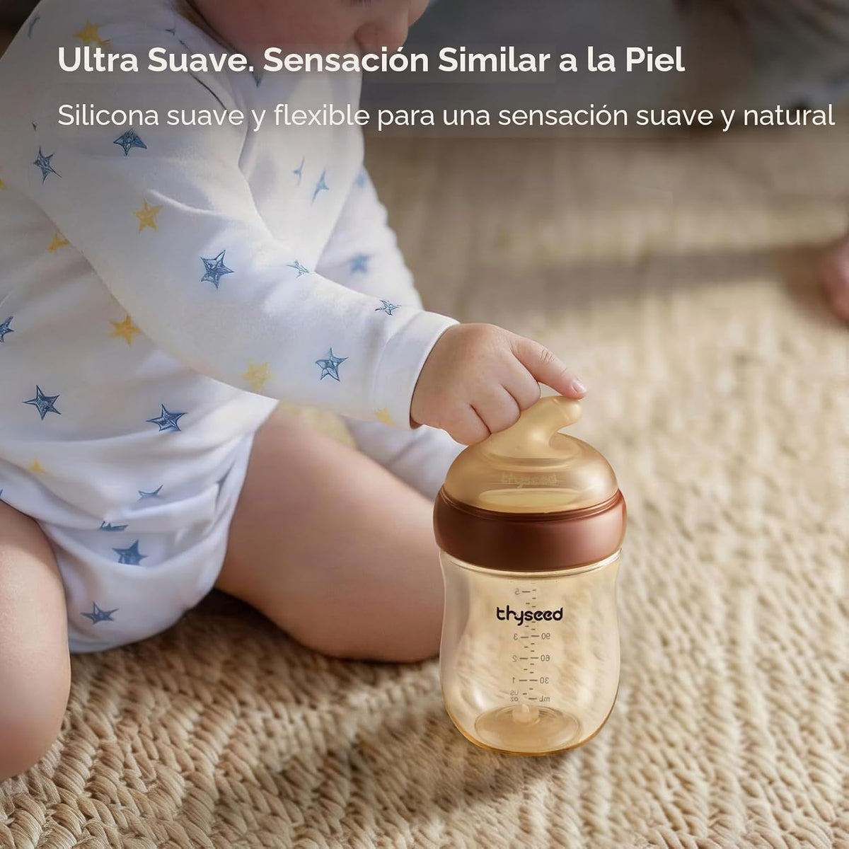 Semilla de tos Biberones naturales anticólicos PPSU | Botella de la...