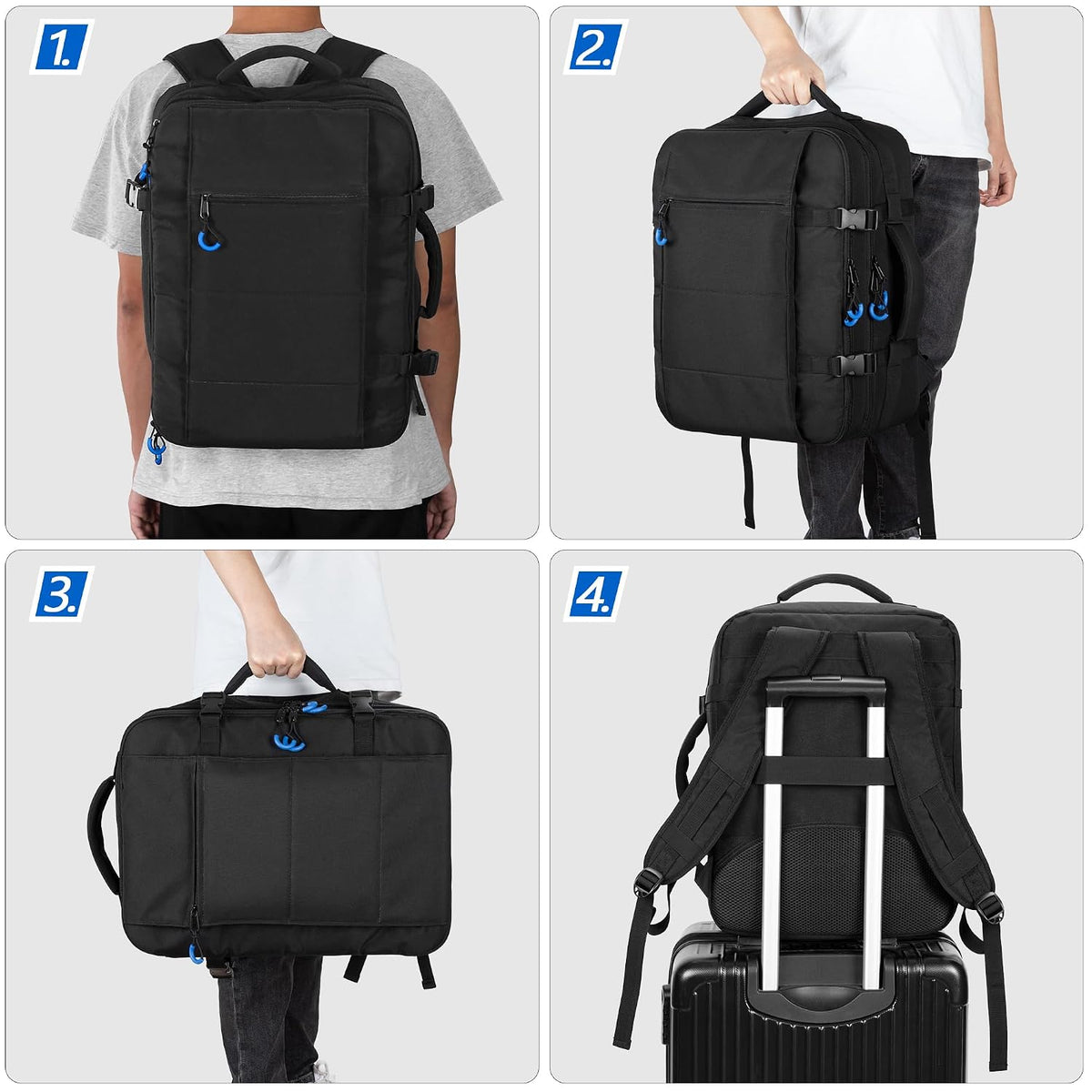 PGmoon Mochila de viaje compatible con consola PS5\/PS5 Slim\/PS5 P...