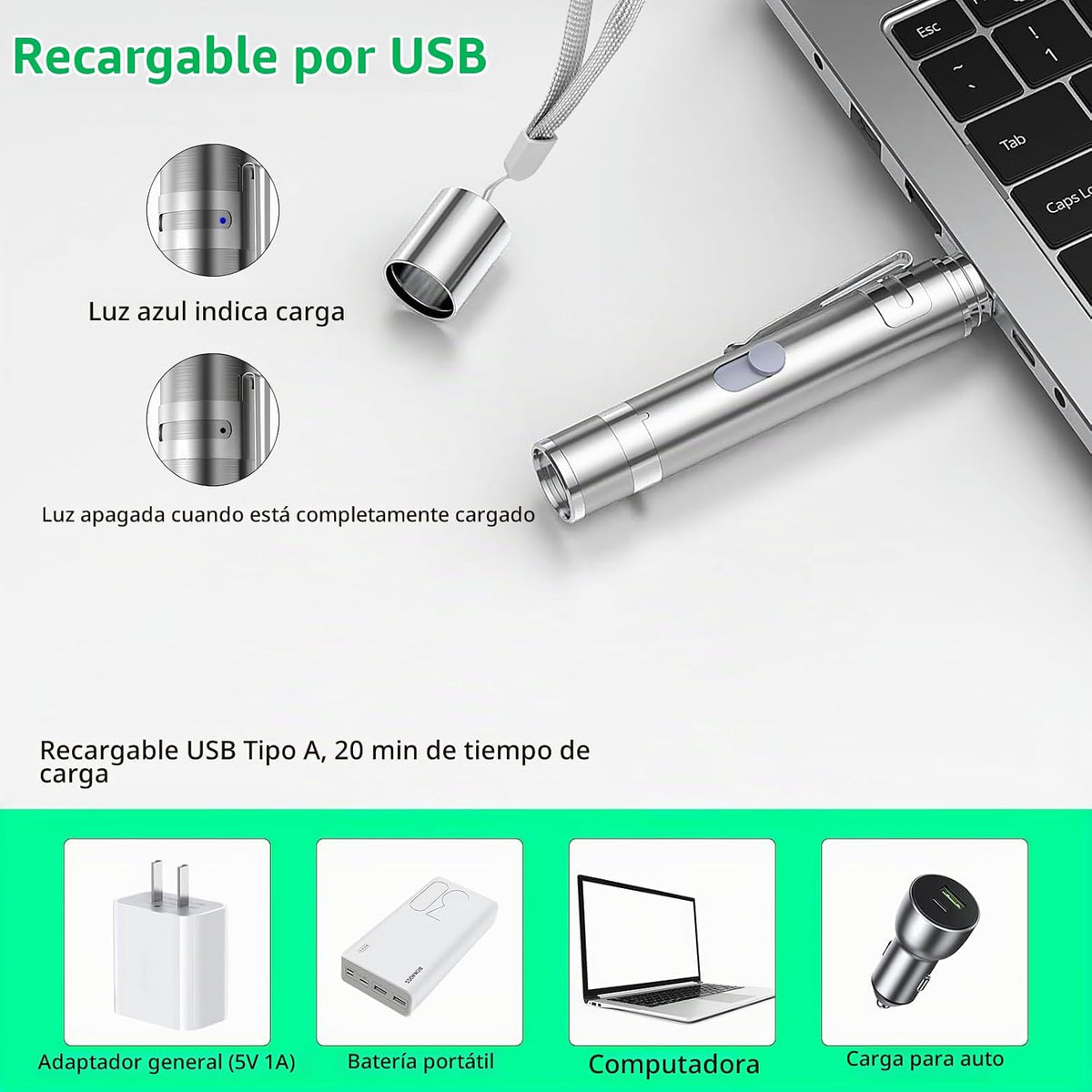 Juguete Waputne para Gatos de Interior, Juguetes Recargables USB pa...