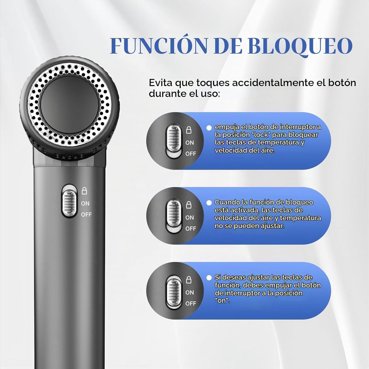 Natrial Ionic - Secador de pelo profesional con difusor para cabell...