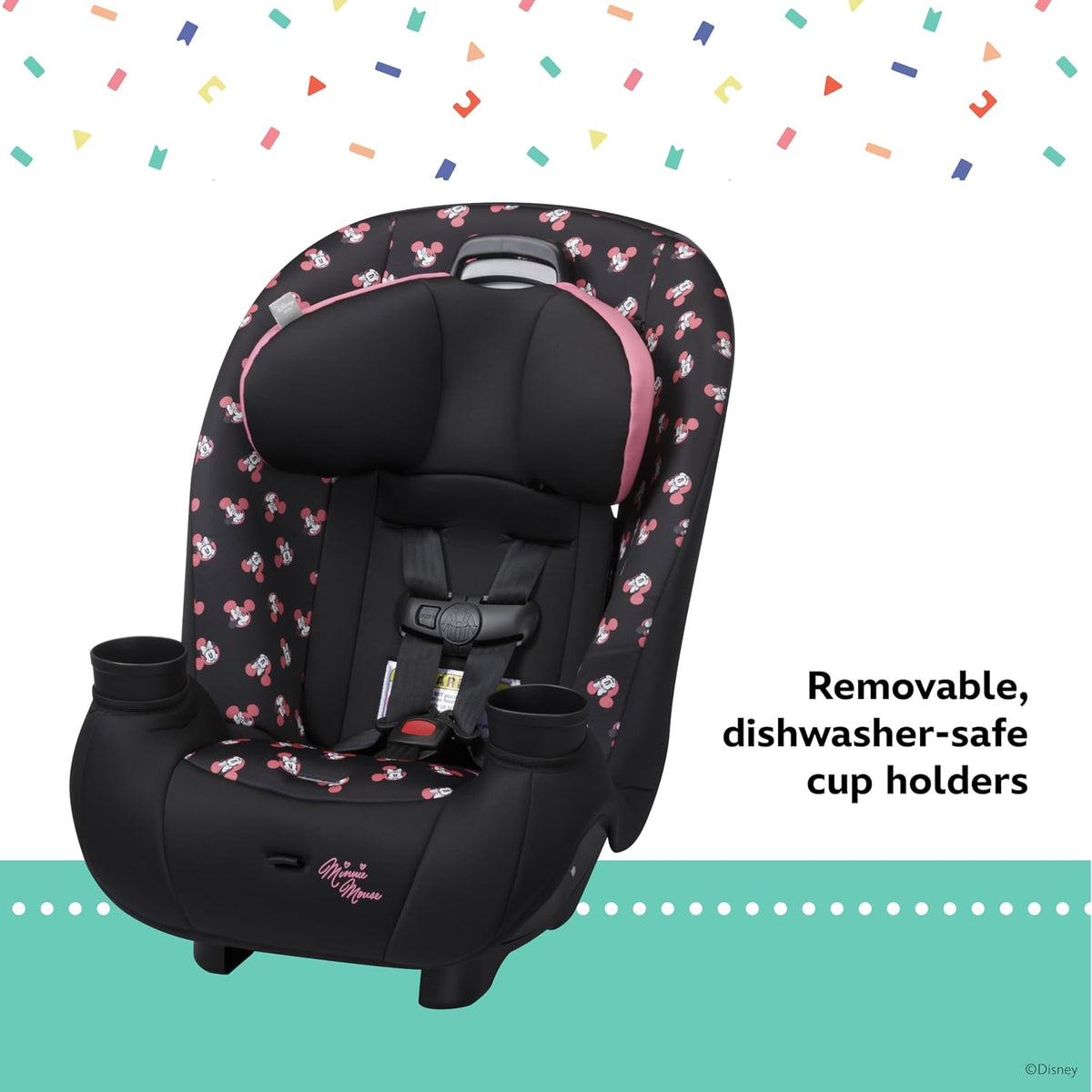 Disney Baby Ellaris - Asiento convertible 3 en 1 para automóvil, di...