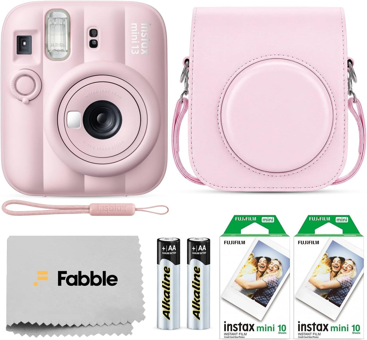 FUJIFILM INSTAX MINI 13 - Cámara de película instantánea color rosa...