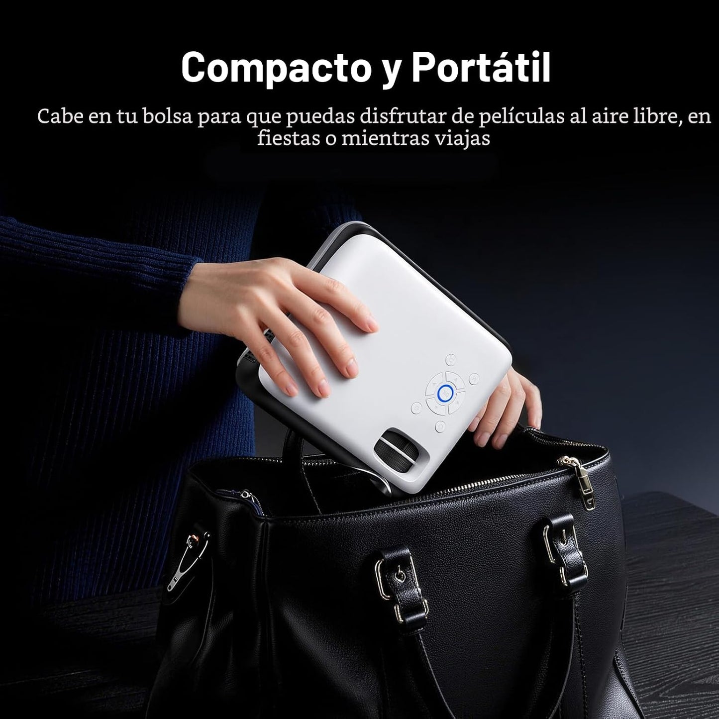 Google TV con licencia oficial - Proyector inteligente para exterio...