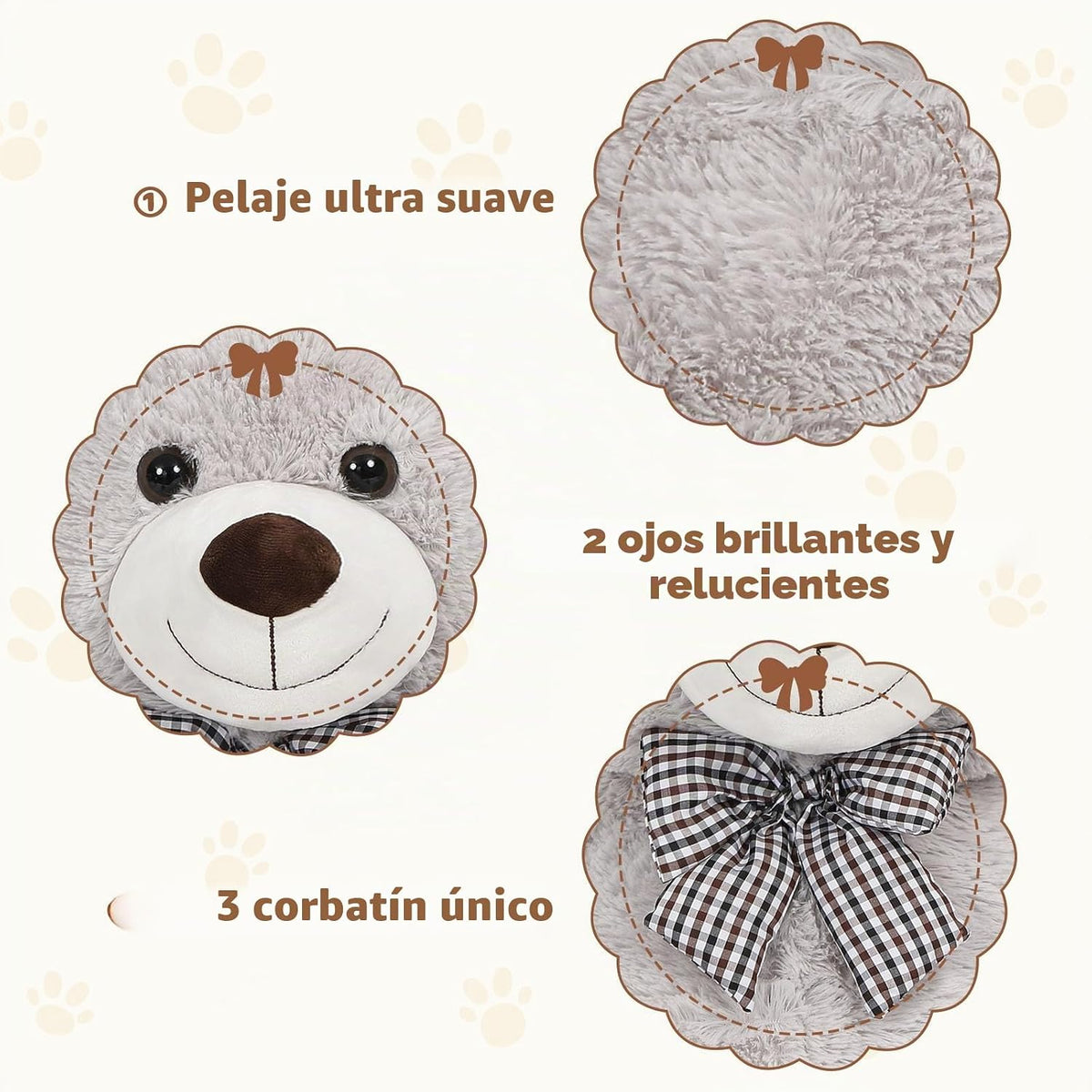 MaoGoLan Oso de Peluche Gigante Juguete de Peluche - Ultra Suave y...