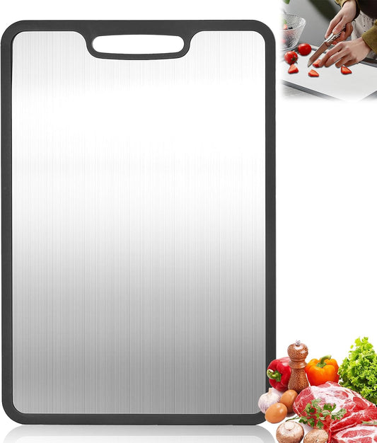 Tablas de cortar de titanio para cocina y campamento, tabla de cort...