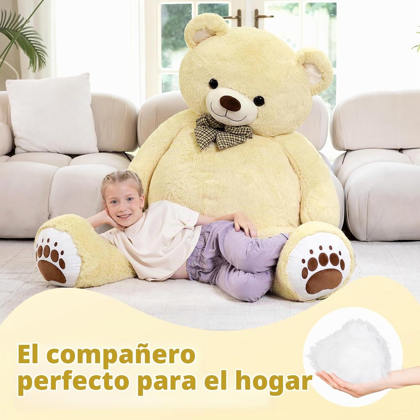 Karister Oso de peluche gigante de 6 pies, Animal de peluche, Oso d...