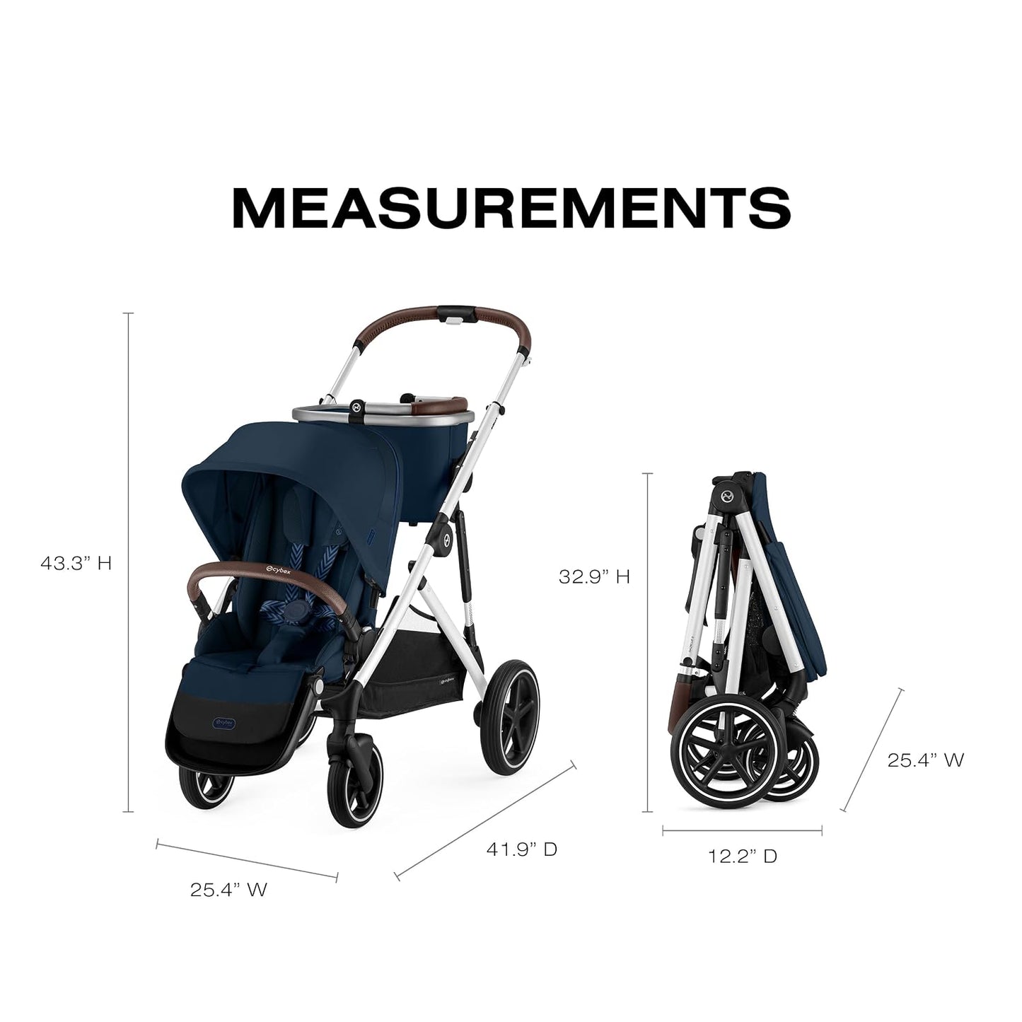 Cybex Gazelle S Cochecito Modular Doble para Bebé y Niño Pequeño In...