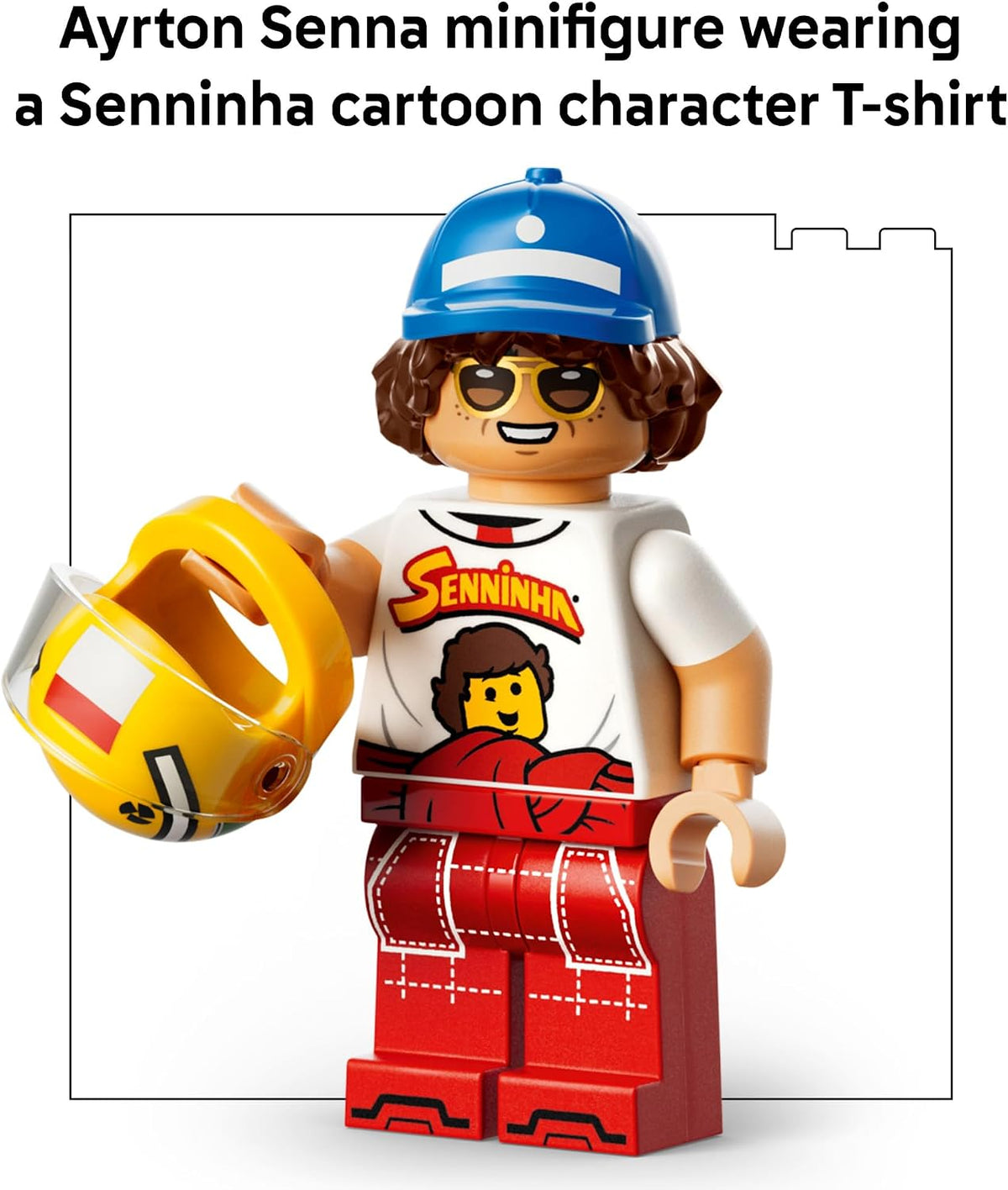 LEGO Editions Casco Ayrton Senna 43024 | Juego de construcción para...